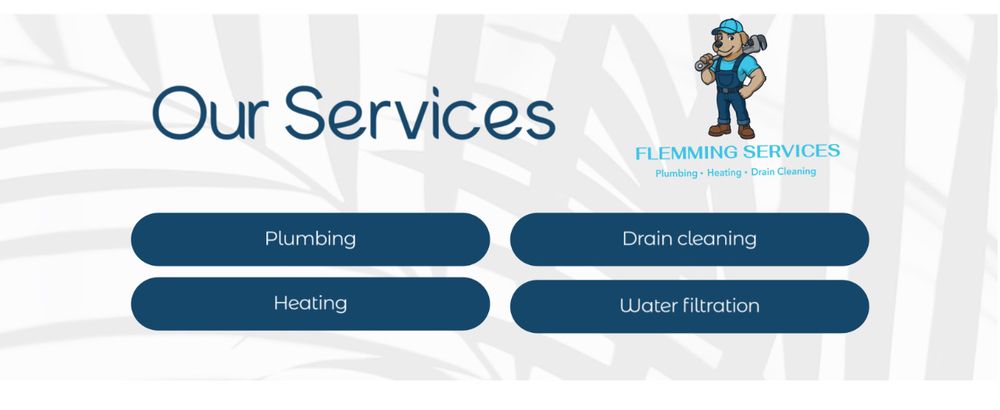 Slide of Flemming Services