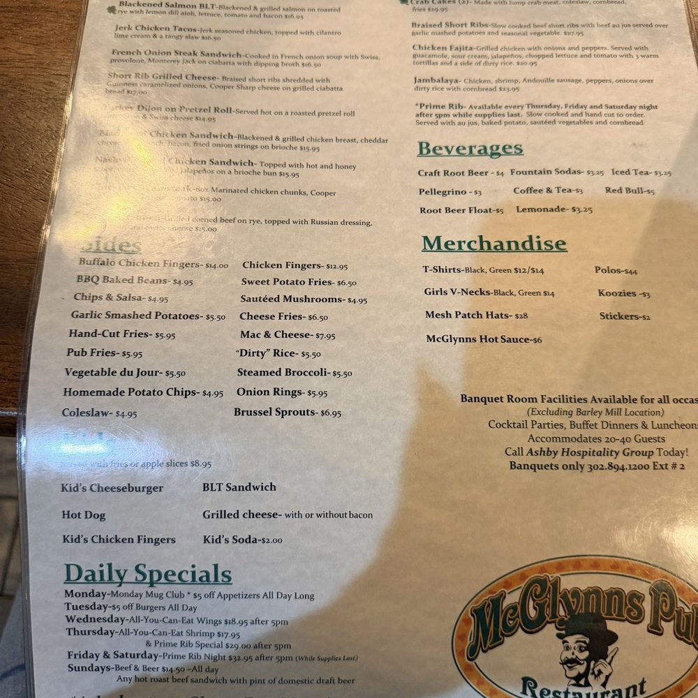 McGlynns Pub - Salad Near Me - Newark, Delaware McGlynns Pub - Salad Near Me - Newark, Delaware