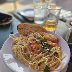 Boccali's Pizza & Pasta - Amazing Alfredo with shrimp