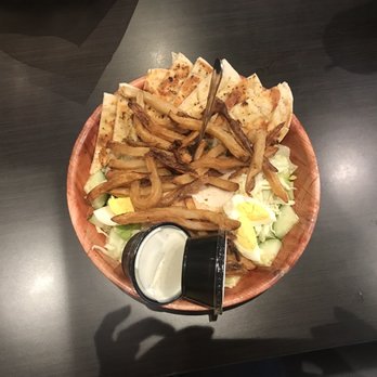 Coaches Burger Bar - a plate of fries and salad - Chicken Wings Near Me - Saint Clairsville, Ohio Coaches Burger Bar - a plate of fries and salad - Chicken Wings Near Me - Saint Clairsville, Ohio