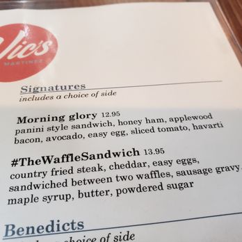 Vic's - Menu - Breakfast & Brunch Near Me - Martinez, California