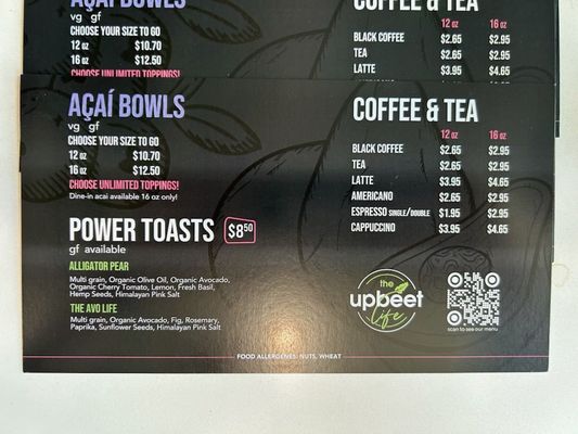 Menu photo 1 The Upbeet Life La Grange, IL