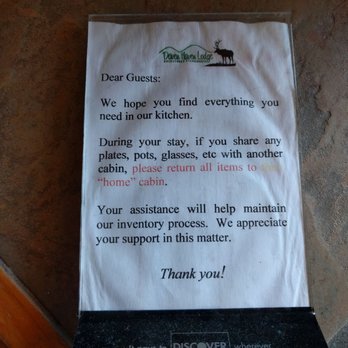 Daven Haven Lodge - There are a million passive aggressive notes about what you can't do. - Venues & Event Spaces Near Me - Grand Lake, Colorado