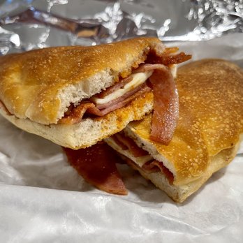 Mario & Franks II - Pork Roll with Cheese - Pizza Near Me - Bordentown, New Jersey Mario & Franks II - Pork Roll with Cheese - Pizza Near Me - Bordentown, New Jersey