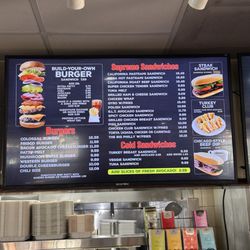 Bravo Burgers - Another part of their menu