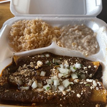 Tres Amigos - Mole Enchiladas - Food Trucks Near Me - Flagstaff, Arizona