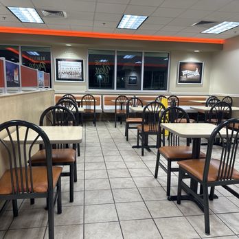 Whataburger - Empty dining area - Burgers Near Me - La Porte, Texas