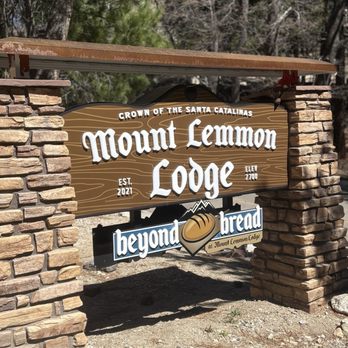 Beyond Bread at the Mount Lemmon Lodge - Signage - Cafes Near Me - Mount Lemmon, Arizona