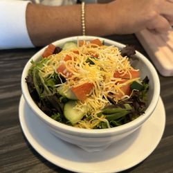 New England Fish House & Raw Bar - Side salad