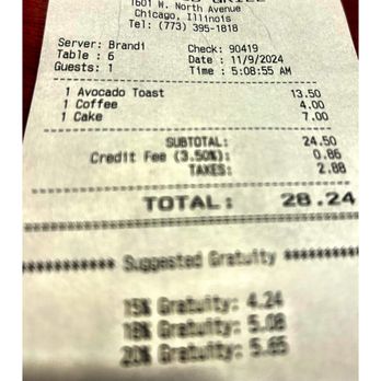 Hollywood Grill - Avocado Toast/Two Eggs Carrot Cake & Coffee 28.24$ Total @ Hollywood Grill . 1601 W North Ave, Chicago, IL Open 24/7 Again! Cool! - American Near Me - Chicago, Illinois Hollywood Grill - Avocado Toast/Two Eggs Carrot Cake & Coffee 28.24$ Total @ Hollywood Grill . 1601 W North Ave, Chicago, IL Open 24/7 Again! Cool! - American Near Me - Chicago, Illinois