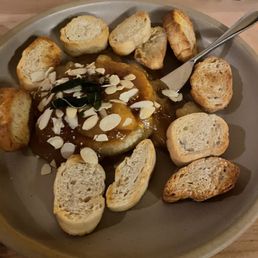 Apple Honey Baked Brie