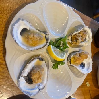 Kotobuki Restaurant - Fried Oysters :) (This comes with the Sushi for 2 platter, but you can also order this ala carte. THE BEST!) - Japanese Near Me - Babylon, New York