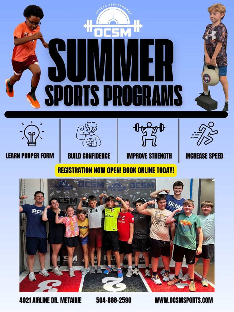 OCSM Sports Performance Logo