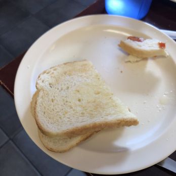 Emil's Burger and Breakfast - Two rounds in the toaster and still white. - Breakfast & Brunch Near Me - Oakland, California Emil's Burger and Breakfast - Two rounds in the toaster and still white. - Breakfast & Brunch Near Me - Oakland, California