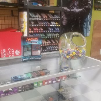Gamer's Hide Out - Tables, supplies, soda machine, go here to learn, play, and buy. - Toy Stores Near Me - Saint Robert, Missouri