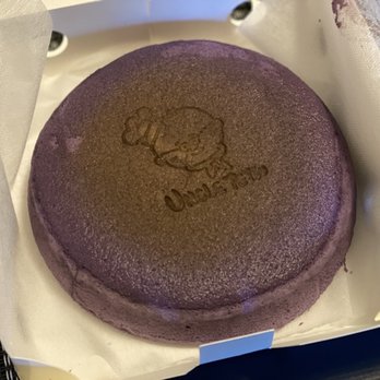 Uncle Tetsu - Ube cheesecake (10/10): warm, fluffy, light, and tasty! - Bakeries Near Me - Santa Clara, California