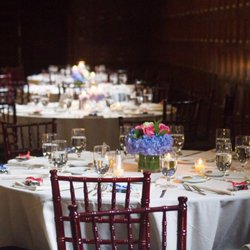Decorated table at the Portland Masonic temple