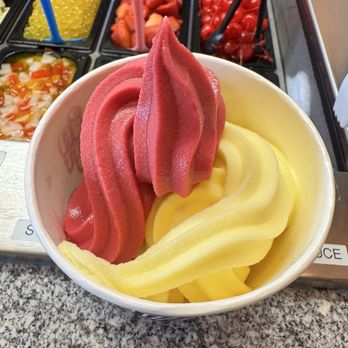 Penguin Yogurt Factory - Pineapple dole whip / pomegranate sorbet - Ice Cream & Frozen Yogurt Near Me - Santee, California Penguin Yogurt Factory - Pineapple dole whip / pomegranate sorbet - Ice Cream & Frozen Yogurt Near Me - Santee, California