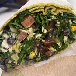 City Greens - Southwest wrap with spinach & beets