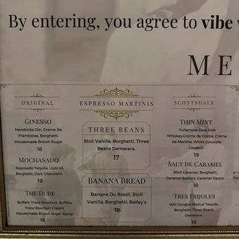 Three Beans Cafe - Menu outside IG: @ammysalamii - Coffee & Tea Near Me - Scottsdale, Arizona Three Beans Cafe - Menu outside IG: @ammysalamii - Coffee & Tea Near Me - Scottsdale, Arizona