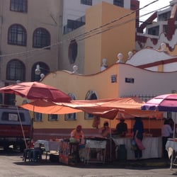 Garnachas de Necaxa esquina Esperanza - Puesto de Necaxa esquina Esperanza, donde venden el mejor chicharrón.