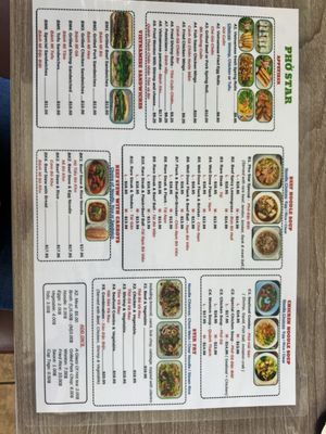 Menu photo 2 Pho Star Martinez, CA Menu photo 2 Pho Star Martinez, CA