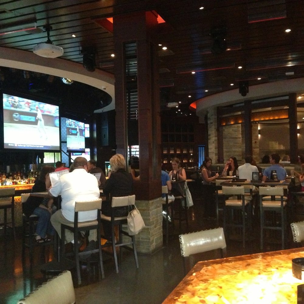 Sambuca 360 - The view from the bar in the front. - American Near Me - Plano, Texas