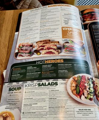 Menu photo 3 Katz's Houston, TX