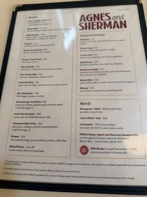 Menu photo 4 Agnes and Sherman Houston, TX Menu photo 4 Agnes and Sherman Houston, TX