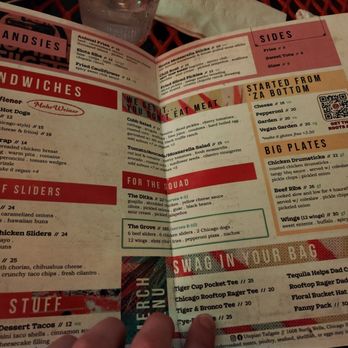 Utopian Tailgate - Menu - Lounges Near Me - Chicago, Illinois