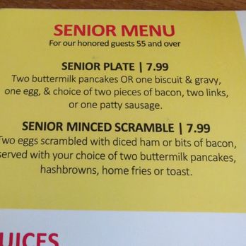 The Original Pancake House - Check out the senior menu?! - Breakfast & Brunch Near Me - Boise, Idaho
