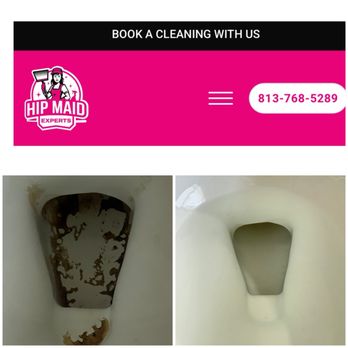 HIP Maid Experts - Toilet make over - Home Cleaning Near Me HIP Maid Experts - Toilet make over - Home Cleaning Near Me