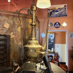 Caspian Grill - The biggest teapot I have ever seen