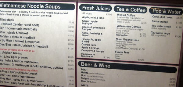 Menu photo 3 Pho London, XGL Menu photo 3 Pho London, XGL