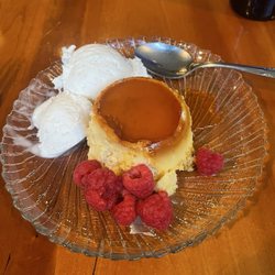 Leslie's Tavern - Key lime flan