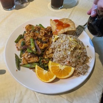 Mandarin Delight - Asparagus Chicken with Fried Rice - Chinese Near Me - Dublin, California