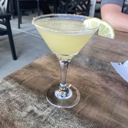Key lime martini
