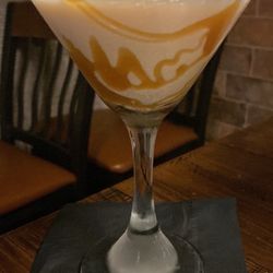 Salted caramel martini