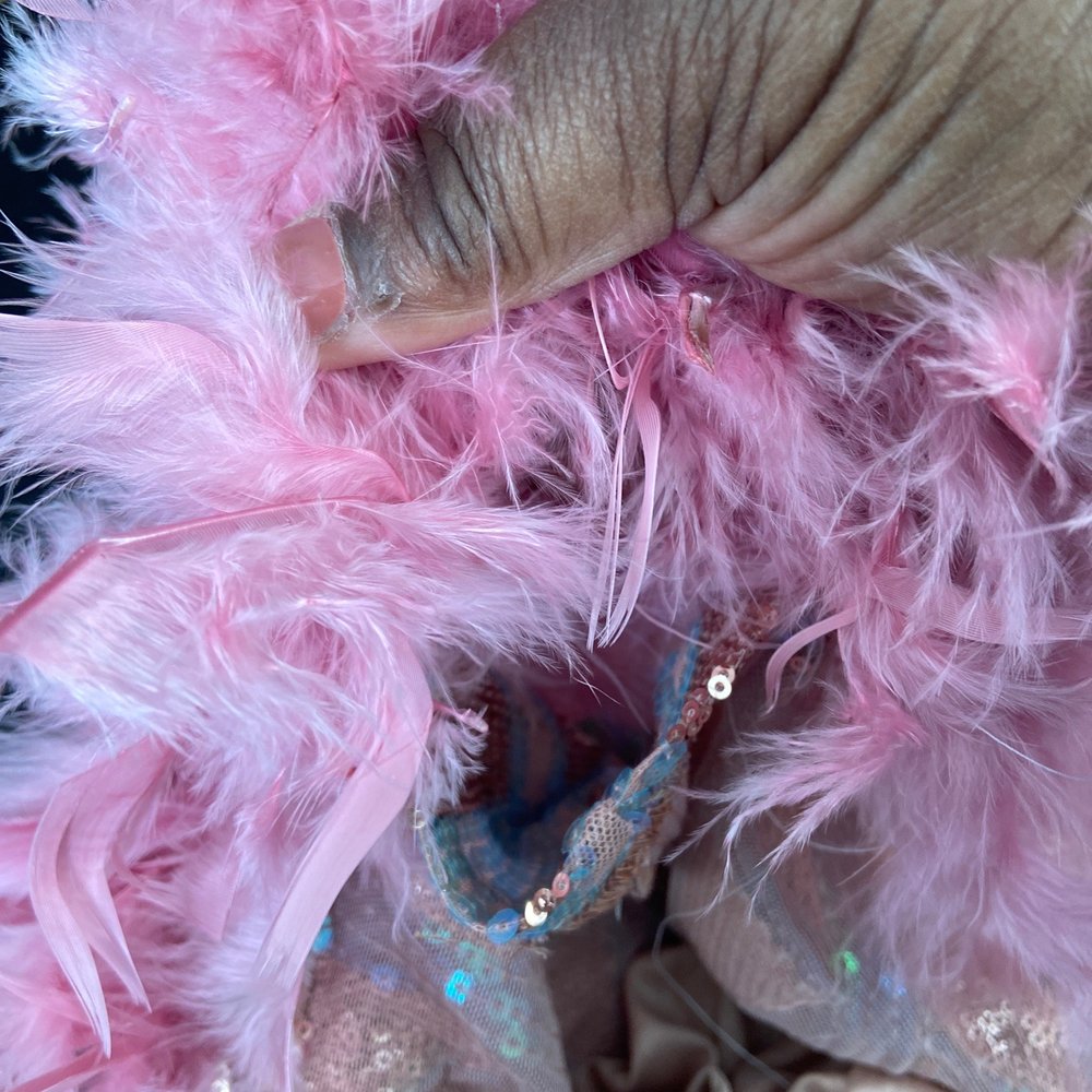CDK Kreative Kreations - You can see the feathers aren't sown to the dress - Women's Clothing Near Me - Detroit, Michigan CDK Kreative Kreations - You can see the feathers aren't sown to the dress - Women's Clothing Near Me - Detroit, Michigan