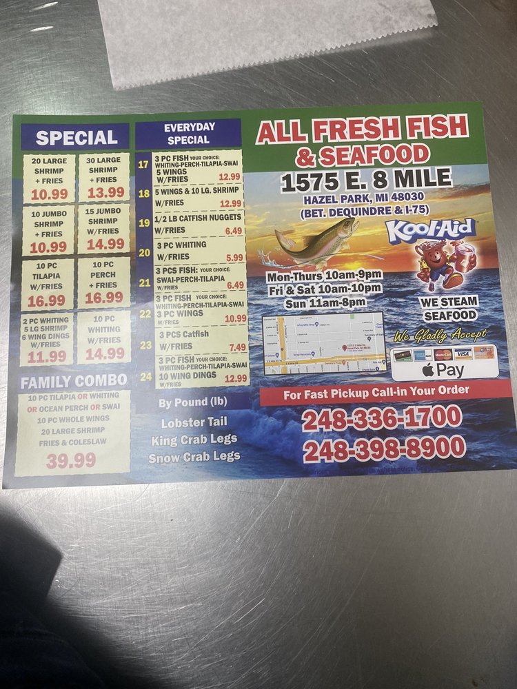 ALL FRESH FISH & SEAFOOD Updated September 2024 29 Photos 1575 E