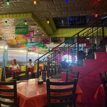 Restaurante Pico de Gallo - Inside dining room (the upstairs looks perfect for parties) - Mexican Near Me - San Antonio, Texas Restaurante Pico de Gallo - Inside dining room (the upstairs looks perfect for parties) - Mexican Near Me - San Antonio, Texas