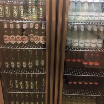 Preludium Executive Lounge - One of two cold fridges for drinks - Airport Lounges Near Me - Warsaw, MZ