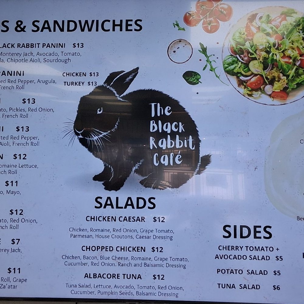 The Black Rabbit Cafe - Lunch Menu - Juice Bars & Smoothies Near Me - Sylmar, California The Black Rabbit Cafe - Lunch Menu - Juice Bars & Smoothies Near Me - Sylmar, California