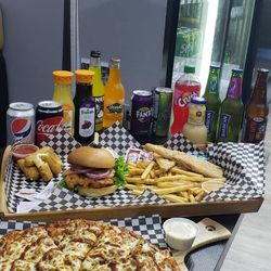 Slice Of The 6ix - Pizza, Burger, Fries, Mozzarella Sticks, Drinks, Fish & Chips