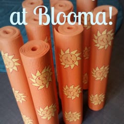 Blooma Nashville - Kids yoga at Blooma -- love these sunshine mats!