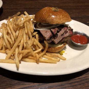 Weber Grill Restaurant - Brisket Sandwich - Barbeque Near Me - Chicago, Illinois