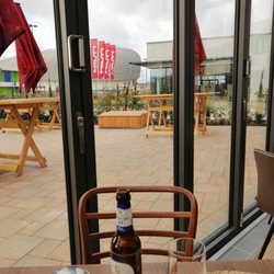 L' Osteria - Blick auf die Terrasse
