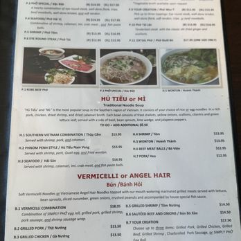 Simply Pho & Grill - Menu - Vietnamese Near Me - Tampa, Florida