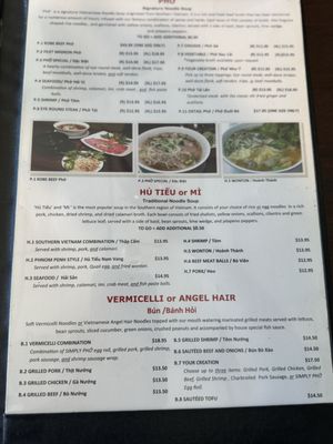 Menu photo 6 Simply Pho & Grill Tampa, FL