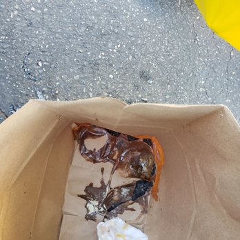 Rasraj - Torn paper bag the food originally came in. - Asian Fusion Near Me - Artesia, California Rasraj - Torn paper bag the food originally came in. - Asian Fusion Near Me - Artesia, California